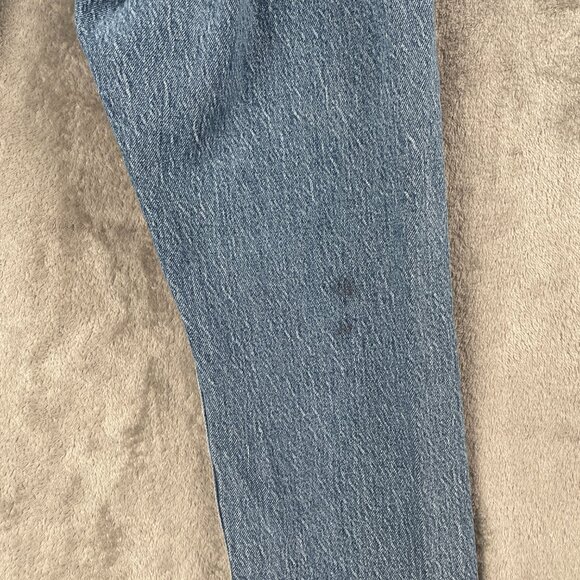 Levi’s 501 Jeans Men’s 29x28 Light Wash Straight Fit Casual Denim Workwear - Picture 6 of 8